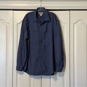 Duluth Trading Co Blue Shirt